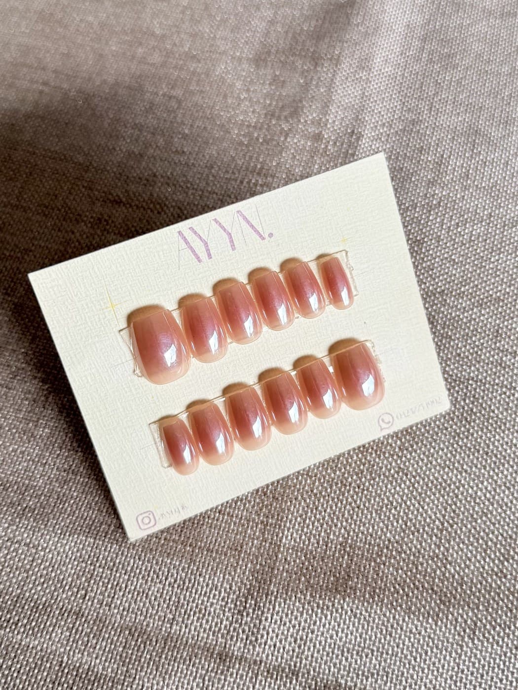 Caramel Glaze — Design #13 by AYYN. PKR 650