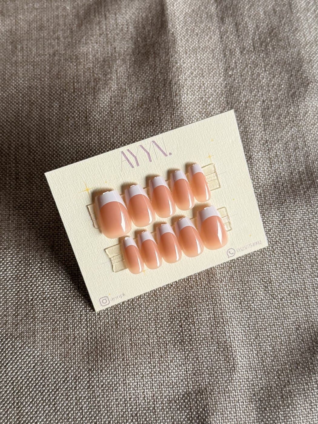 French Creme — Design #28 by AYYN. PKR 750
