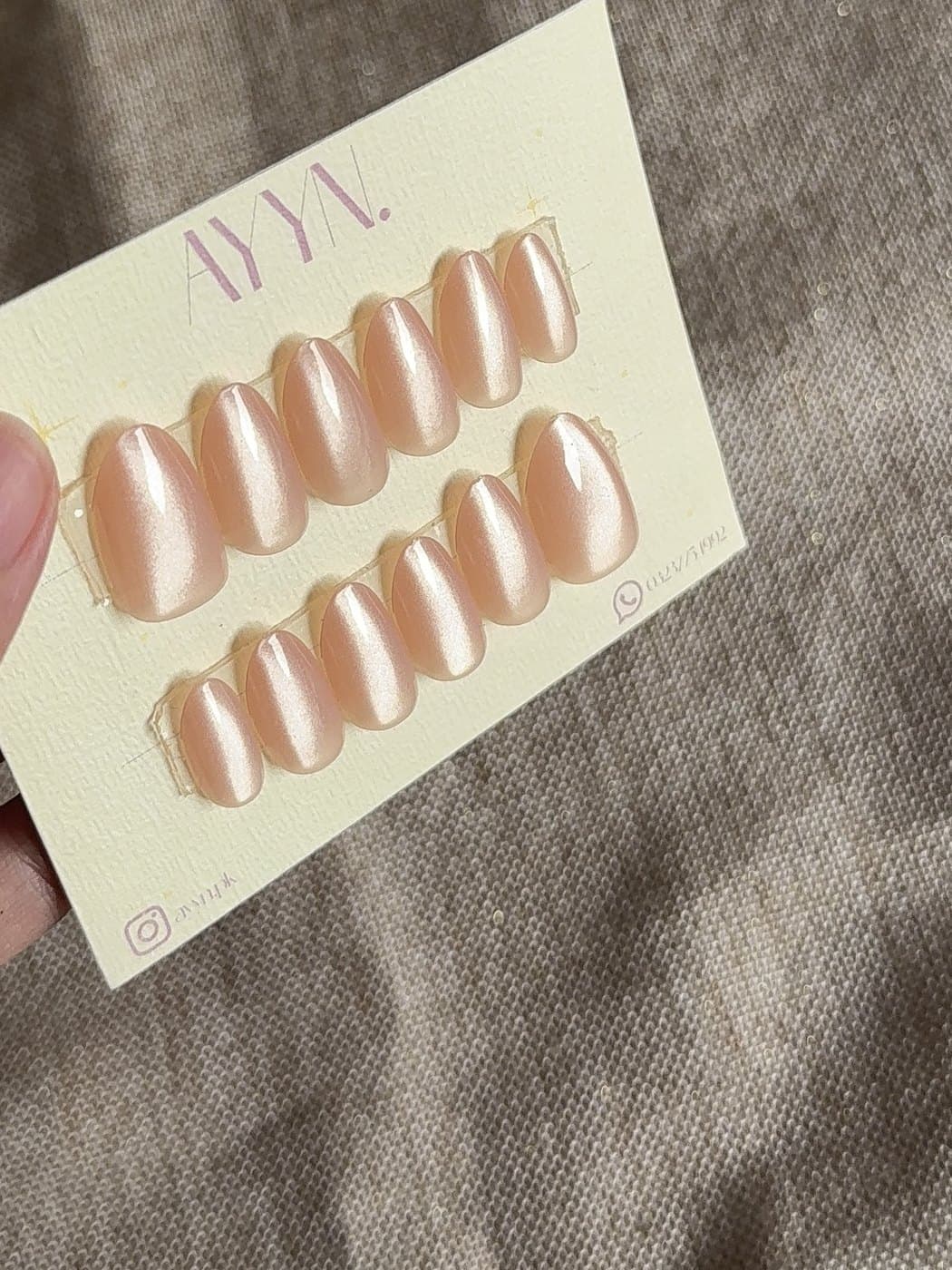 Peach Blush — Design #4 by AYYN. PKR 600 — photo 2