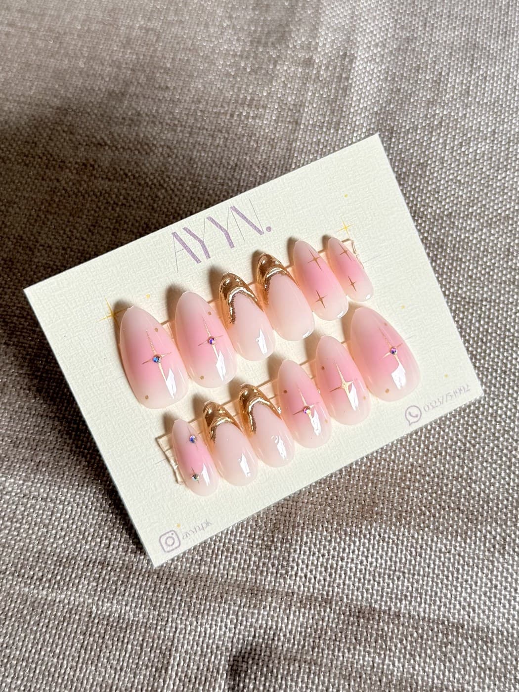 Pink Champagne — Design #16 by AYYN. PKR 800