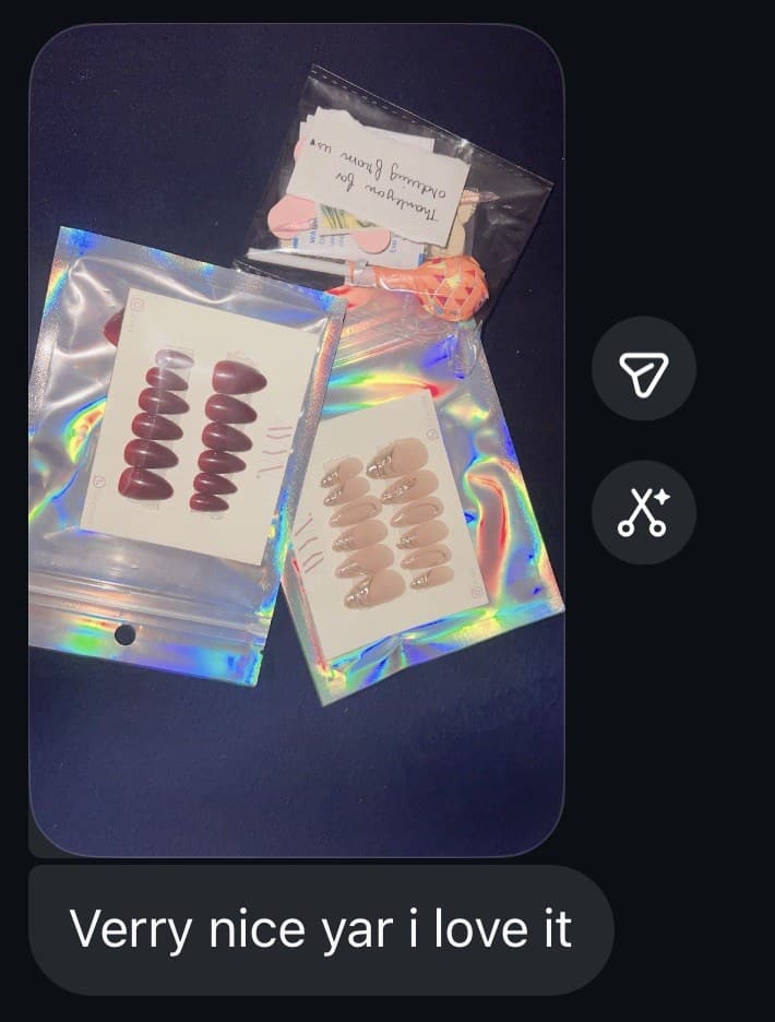 Packaged AYYN. sets with review: Verry nice yar i love it